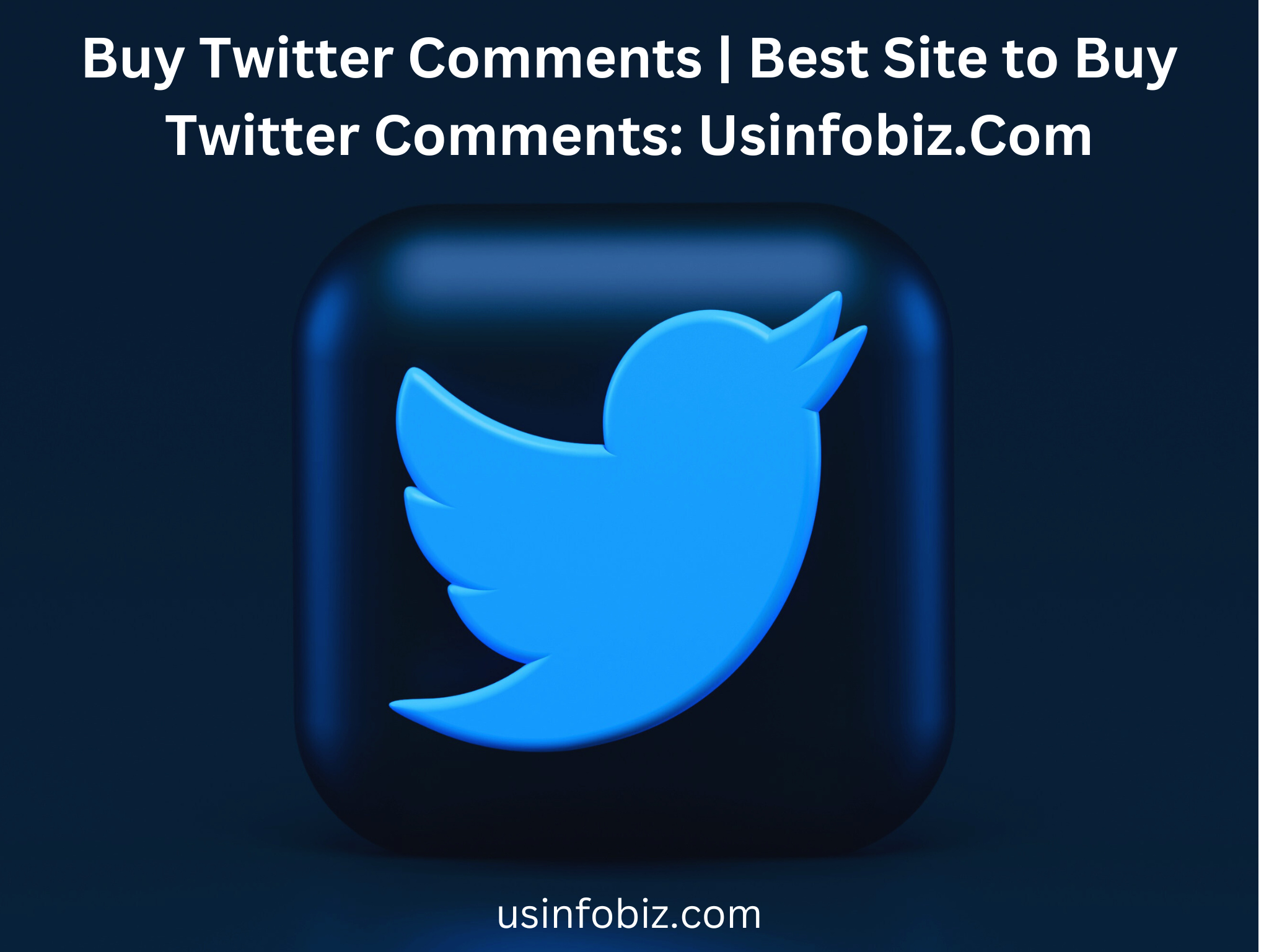 Buy Twitter Comments Best Site to Buy Twitter Comments Usinfobiz.Com