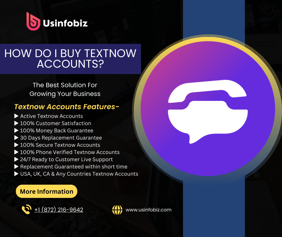 How do I buy TextNow accounts