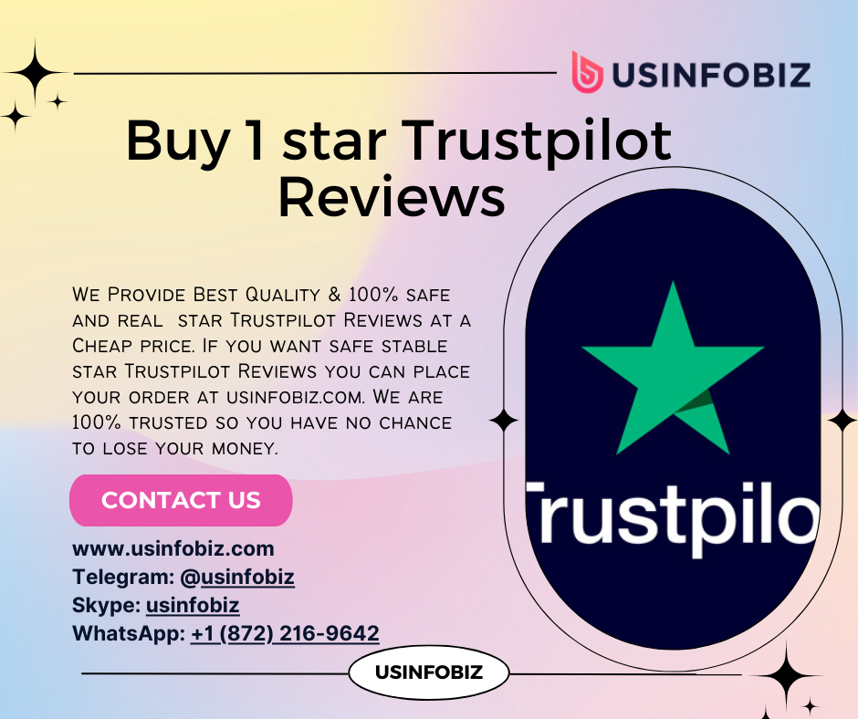 Buy 1 star Trustpilot Reviews