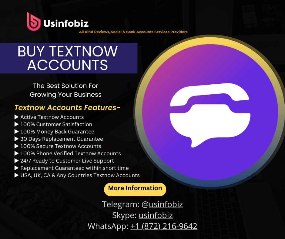 Buy TextNow Accounts