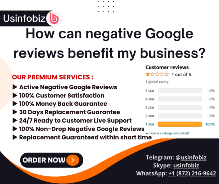 How can negative Google reviews benefit my business