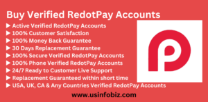 Buy Verified RedotPay Accounts