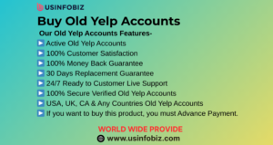 Buy Old Yelp Accounts